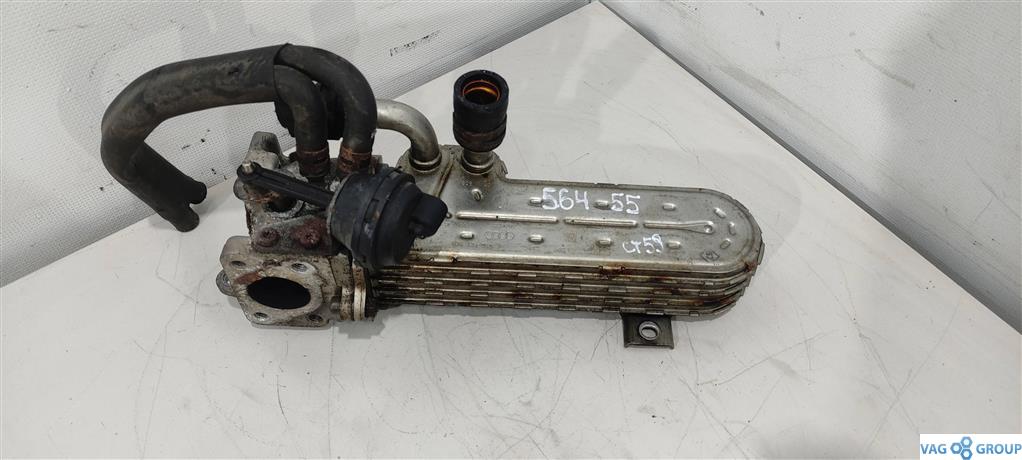 охладитель EGR / Радиатор EGR Skoda Octavia 2 поколение (A5) 2006, 2.0 л., TDi, бензин, хетчбэк 5 дв., 03G131513J, 03G131513, 03G131513D, 03G131512L, BKD, BKP, AZV, BMA, BVE, BWV - фото №1