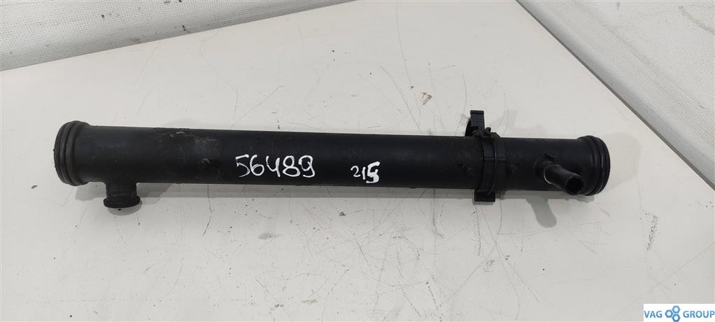 трубка охлаждающей жидкости Volkswagen Passat B6 2006, 3.2 л., бензин, седан, BLV, 022121085, AXZ, . - фото №1