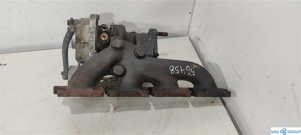 турбина Audi A4 B6 2000, 1.8 л., бензин, седан, AWT, AWM, 058145703J, ANB, APU, AEB, BFB, 058145703N, ARK, . - фото №1