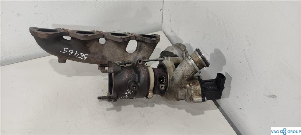 турбина Volkswagen Tiguan 1 поколение 2009, 1.4 л., TSI, бензин, внедорожник 5 дв., CAX, 03C145702S, . - фото №1