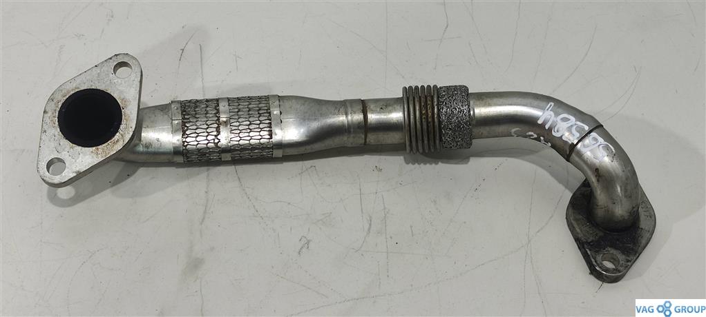 трубка системы рециркуляции EGR Volkswagen Passat B6 2007, 1.9 л., TDi, дизель, седан, BKC, BXE, 03G131521AF, 03G131521F, BRU, BXF, BSW, AXR, AVQ - фото №1