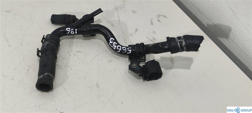 трубка охлаждающей жидкости Volkswagen Jetta 5 поколение 2009, 1.4 л., TSI, бензин, седан, BLG, BMY, CAV, CTH, 1K0121070BJ, CAXA, BLF, CNW, CTK, . - фото №1