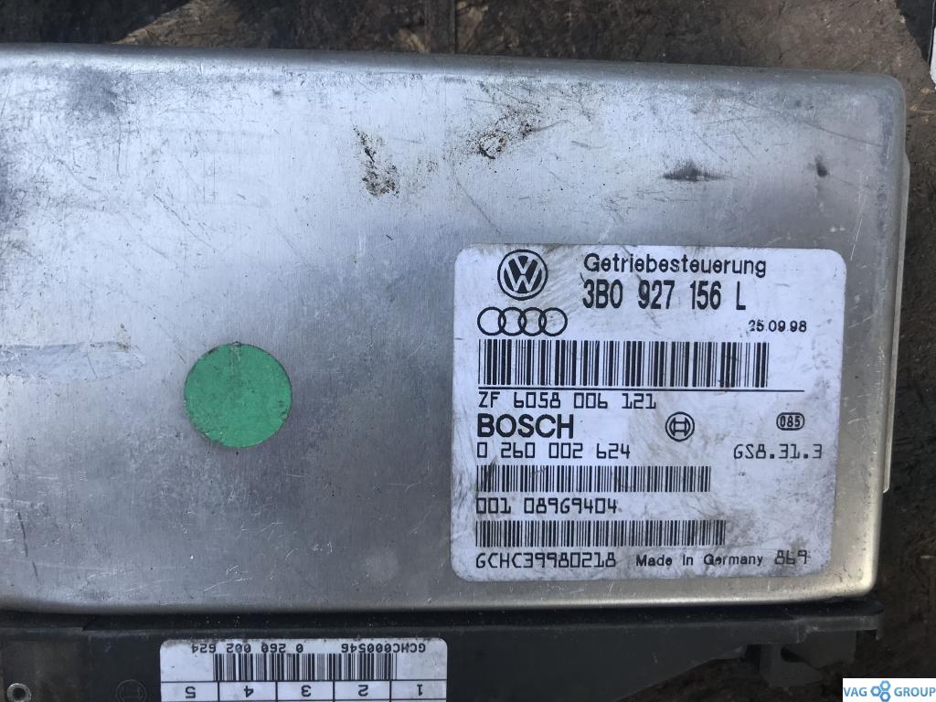 блок управления АКПП Volkswagen Passat B5 1998, 2.5 л., TDi, дизель, седан, 3B0927156L, . - фото №1