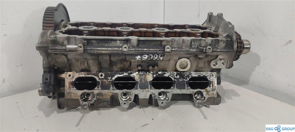 головка блока цилиндров Volkswagen Golf 5 поколение 2007, 2.0 л., FSI, бензин, хетчбэк 5 дв., BVZ, BVY, BLR, BLX, BLY, BVX, 06D103373AM - фото №1