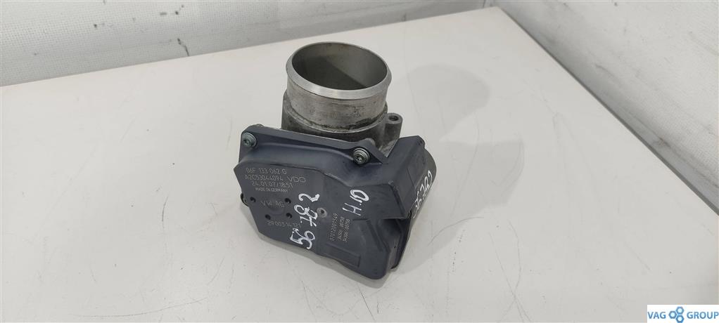 заслонка дроссельная Volkswagen Passat B6 2006, 2.0 л., бензин, седан, 06F133062E, 06F133062G, 06F133062J, 06F133062Q, BPY, AXX, BWA, 06F133062T, 06F133062AG - фото №1
