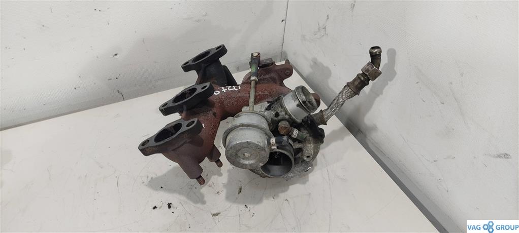 турбина Audi A2 8Z 2002, 1.4 л., TDi, дизель, хетчбэк 5 дв., BNM, BWB, 045253019G, BNV, BHC, 045253019L - фото №1