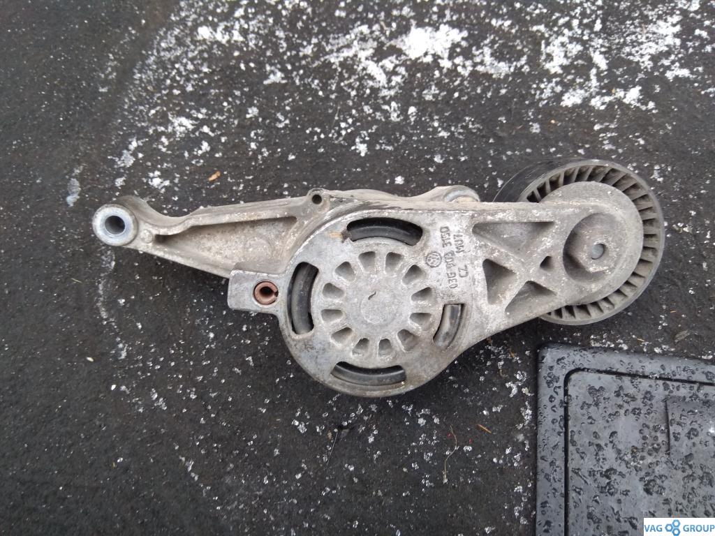 натяжитель Volkswagen Caddy 3 поколение 2006, 1.9 л., TDi, дизель, фургон, 03G903315D, 03G903315C, . - фото №1