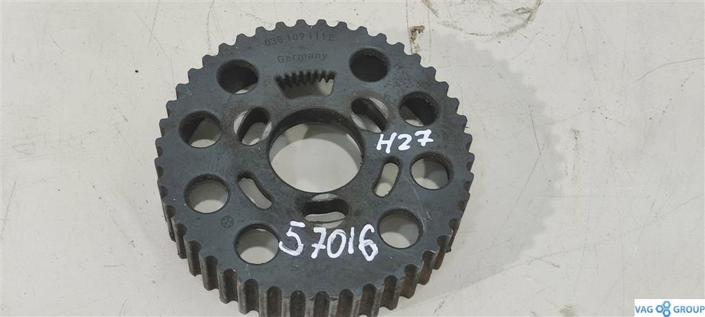 шкив распредвала Volkswagen Transporter T5 2006, 1.9 л., TDi, дизель, микроавтобус, 038109111E, AVF, AVB, CBA, CBB, CBD, CJA, AVX, . - фото №1
