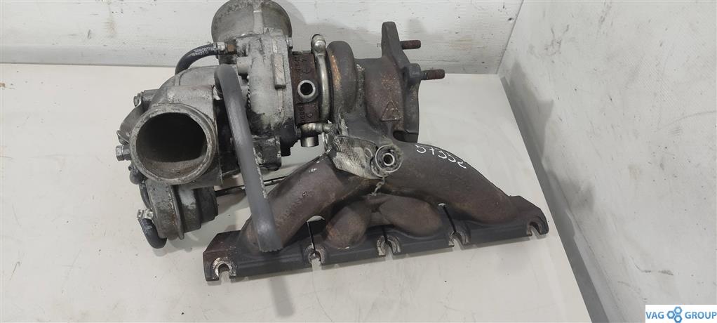 турбина Audi A4 B7 2006, 2.0 л., бензин, седан, BPG, 06D145701J, 06D145701E, BPJ, BWE, 06D145701G, 06D145701H, 06D145701C, 06D145701B, BGB, BUL, BYK, 06D145701F - фото №1