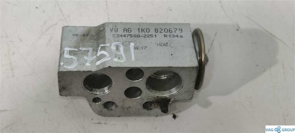 расширительный клапан кондиционера Volkswagen Passat B7 2013, 1K0820679, 1K1820103, . - фото №1