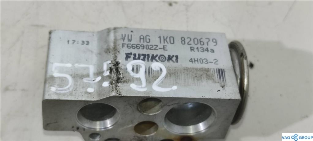 расширительный клапан кондиционера Volkswagen Passat B7 2013, 1K0820679, 1K1820103, . - фото №1