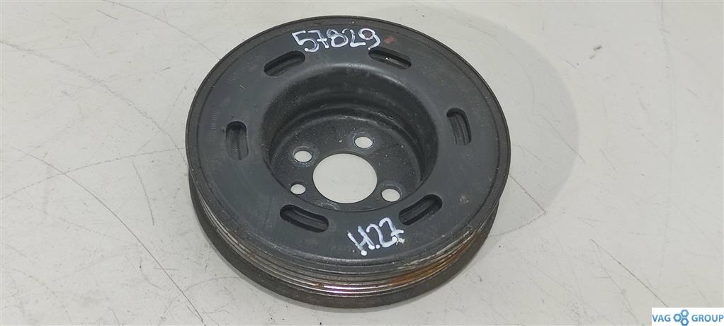 шкив коленвала Audi A6 4B/C5 2000, 1.8 л., бензин, седан, AWT, ALT, 06B105243F, 06A105243E, 06B105243E - фото №1