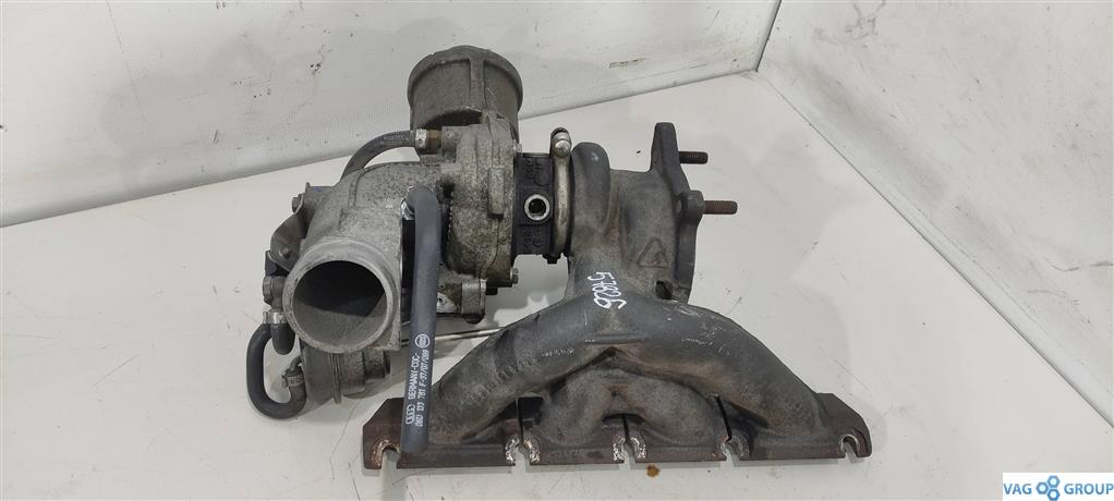 турбина Audi A6 4F/C6 2006, 2.0 л., бензин, седан, BPG, 06D145701J, 06D145701E, BPJ, BWE, 06D145701G, 06D145701H, 06D145701C, 06D145701B, BGB, BUL, BYK, 06D145701F - фото №1