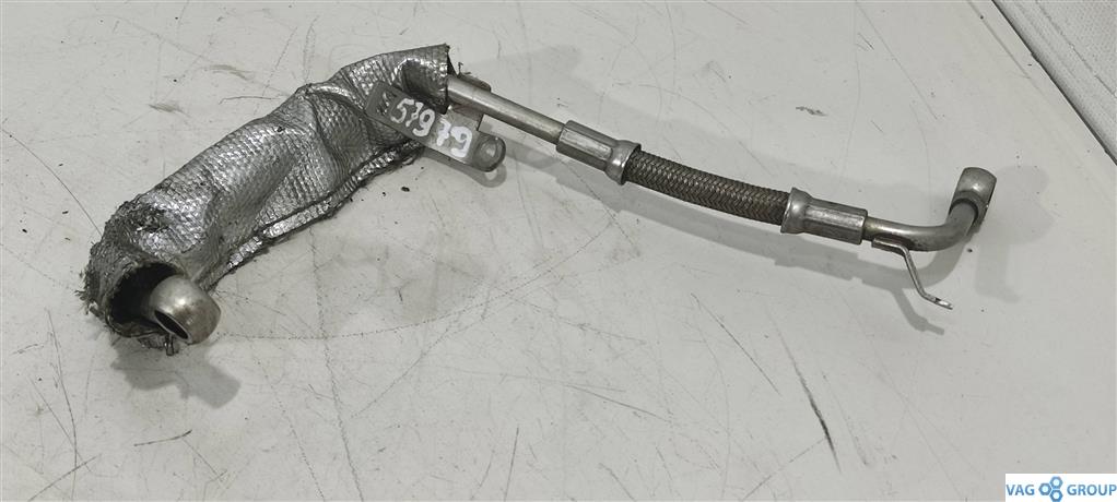 масляная трубка турбины Volkswagen Passat B6 2007, 2.0 л., бензин, седан, 06F145778F, 06F145778G, . - фото №1