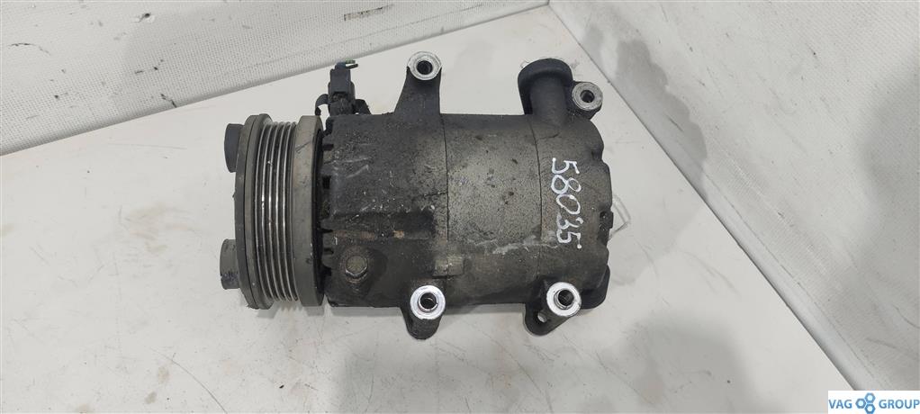 компрессор кондиционера Ford Focus 2 поколение 2006, 2.0 л., бензин, седан, AODA, 6M5H19D629AC, AV61-19D629-AB, 3M5H19D629RG, 6M5H19D629AB, 6M5H19D629AF - фото №1