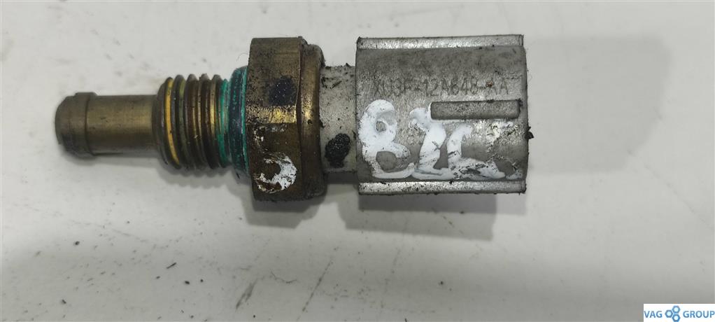 датчик температуры Ford Focus 2 поколение 2006, бензин, XU3F12A648AA, 978F12A648AA, 12A648AA, . - фото №1