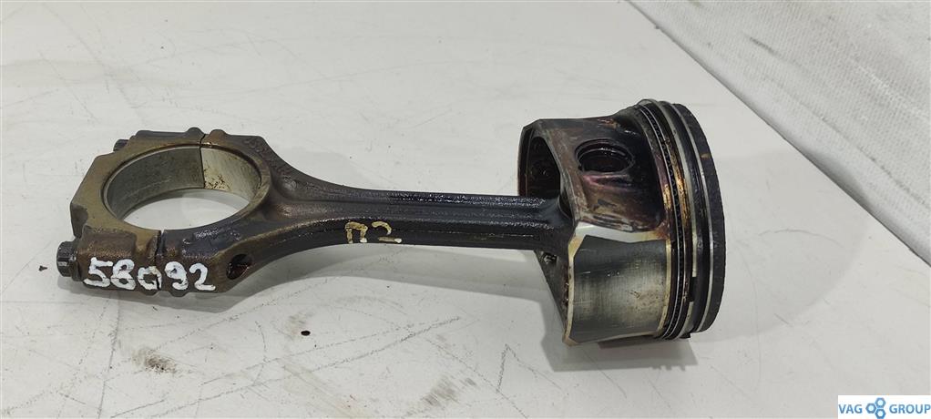 поршень Volkswagen Golf 5 поколение 2006, 1.6 л., FSI, бензин, хетчбэк 5 дв., BLP, BAG, 03C103475J, BLF, ., 03C103063T - фото №1