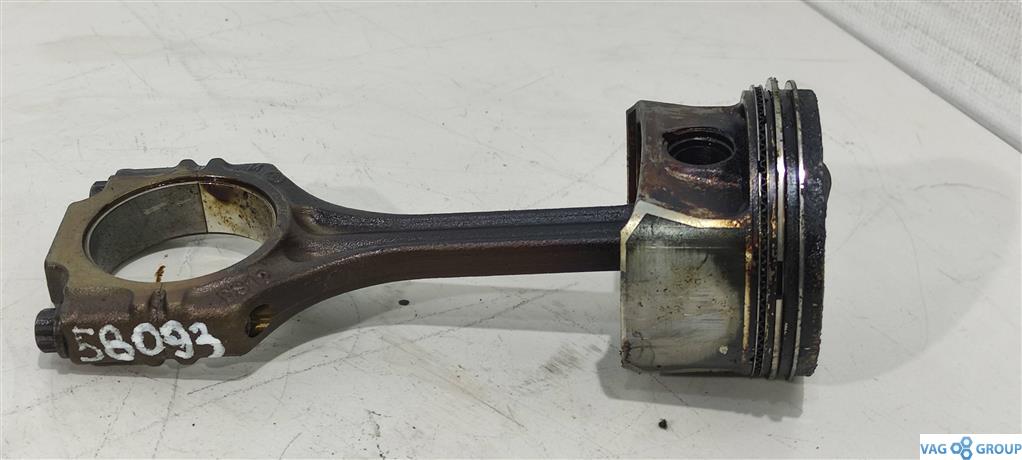 поршень Volkswagen Golf 5 поколение 2006, 1.6 л., FSI, бензин, хетчбэк 5 дв., BLP, BAG, 03C103475J, BLF, ., 03C103063T - фото №1