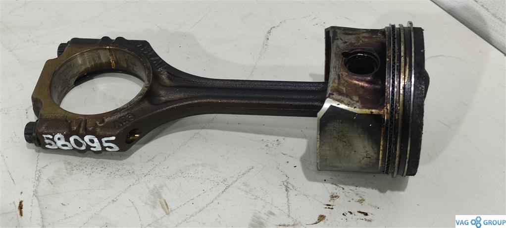 поршень Volkswagen Golf 5 поколение 2006, 1.6 л., FSI, бензин, хетчбэк 5 дв., BLP, BAG, 03C103475J, BLF, ., 03C103063T - фото №1