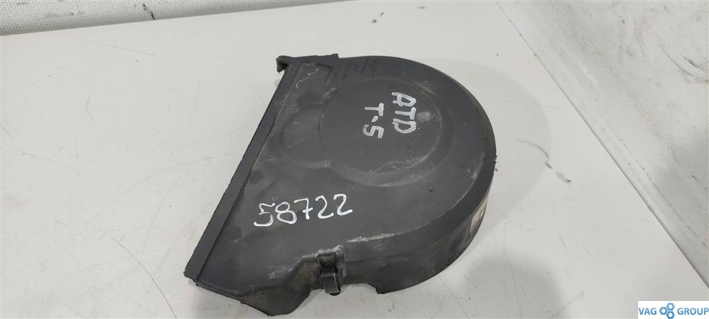 защита (кожух) ремня ГРМ Volkswagen Transporter T5 2006, 1.9 л., TDi, дизель, микроавтобус, ATD, 038109107L, AXR, BLT, ASZ, BMT, . - фото №1