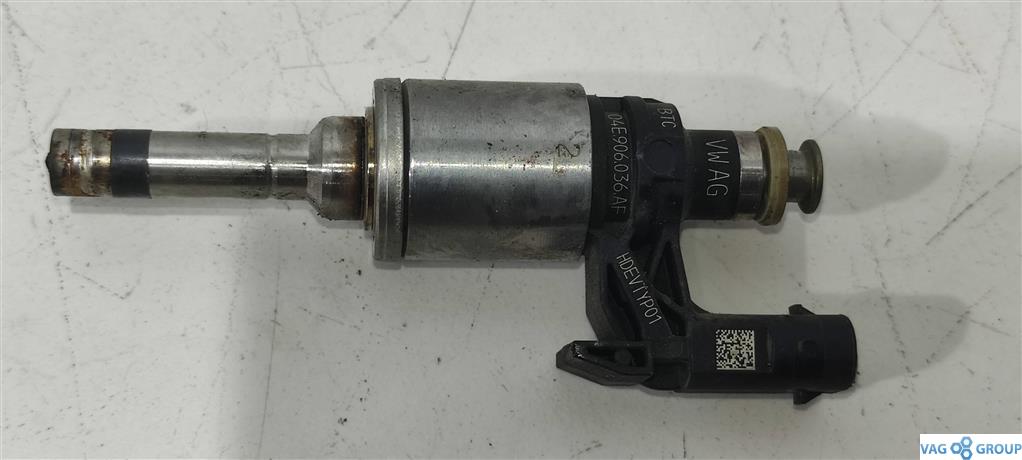 форсунка Skoda Octavia 3 поколение (A7) 2015, 1.4 л., TFSI, бензин, седан, 04E906036AF, CZDA, CZEA, CPWA, CHPB, CZDB, . - фото №1