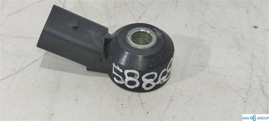 датчик детонации Volkswagen Golf 6 поколение 2010, 1.4 л., TFSI, универсал, BVZ, CAX, CDG, BSE, BVY, BLV, 030905377C, BVX, BSF, 030905377D, BWS, AXZ - фото №1