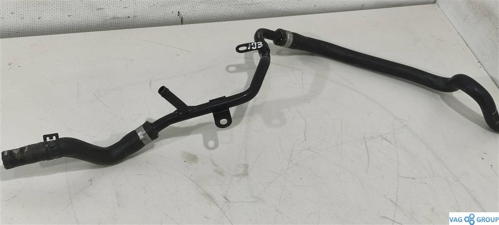 патрубок (трубопровод, шланг) Volkswagen Tiguan 1 поколение 2009, 1.4 л., TSI, бензин, внедорожник 5 дв., BWK, 1K0121070BB, CAXA, . - фото №1