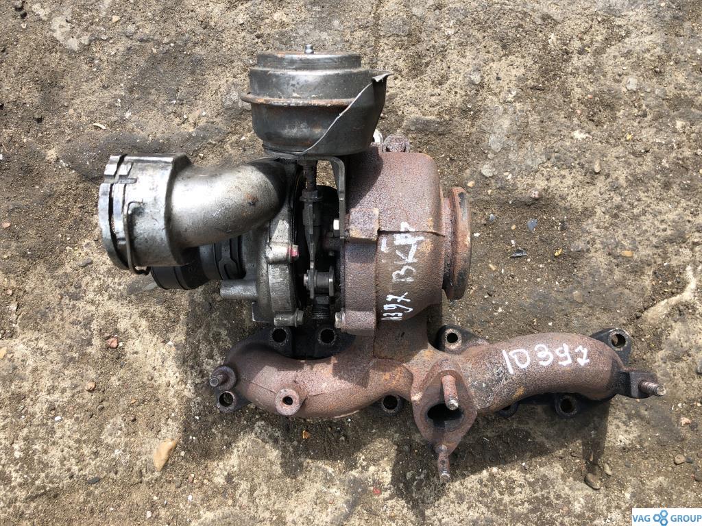 турбина Volkswagen Passat B6 2006, 2.0 л., TDi, дизель, седан, 03G253019A, 03G253014H, BKP, BMA, 03G253010J, 1117401200 - фото №1