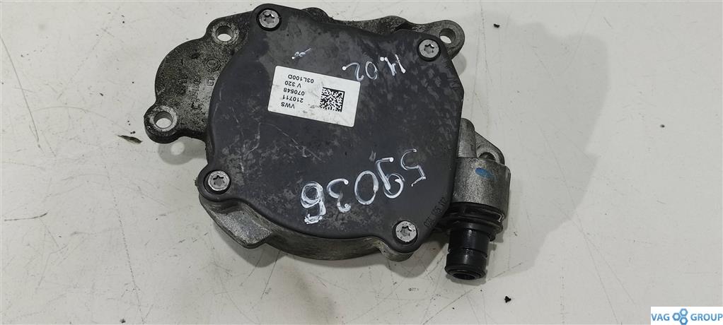 насос вакуумный Volkswagen Passat B7 2013, 2.0 л., TDi, дизель, седан, 03L145100D, CBAA, CBAB, CBDC, CLCA, CFF, CFG, CGLC, CMGB, CFJA, CJAA, CFHC, CBDA, CAYD, CAYE, CEGA, CLJA, CLLB, CJCA, 03L145100C - фото №1