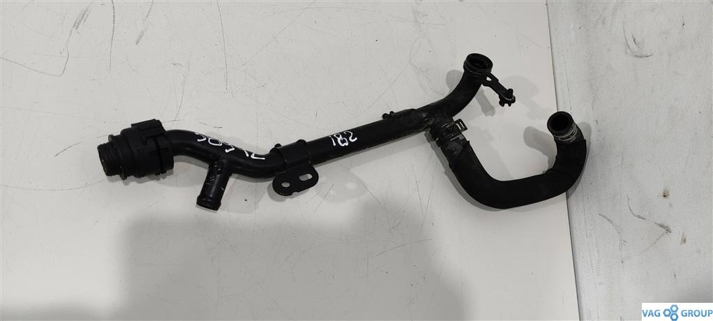 трубка охлаждающей жидкости Audi A4 B7 2006, 2.0 л., бензин, седан, 06D121111G, BPJ, BWE, 06D121065L, 06D121065J, BGB, BUL, BYK - фото №1