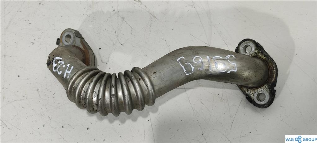 трубка системы рециркуляции EGR Volkswagen Passat B7 2013, 2.0 л., TDi, дизель, седан, CFH, 03P131521A, CFF, CFG, CLL, CFJ, CLC, . - фото №1