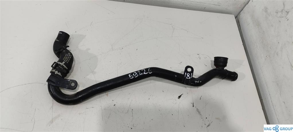 трубка охлаждающей жидкости Volkswagen Golf 6 поколение 2010, 2.0 л., TDi, дизель, хетчбэк 5 дв., 5N0121065, CFFA, CFFB, CFGB, CAYC, CLLA, CFGC, . - фото №1