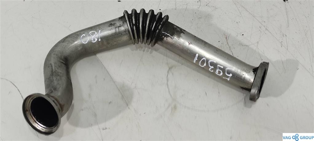 трубка системы рециркуляции EGR Volkswagen Amarok 1 поколение 2013, 2.0 л., TDi, дизель, пикап, CAY, CDC, CFH, 03L131521R, CFF, CLC, CDB, . - фото №1