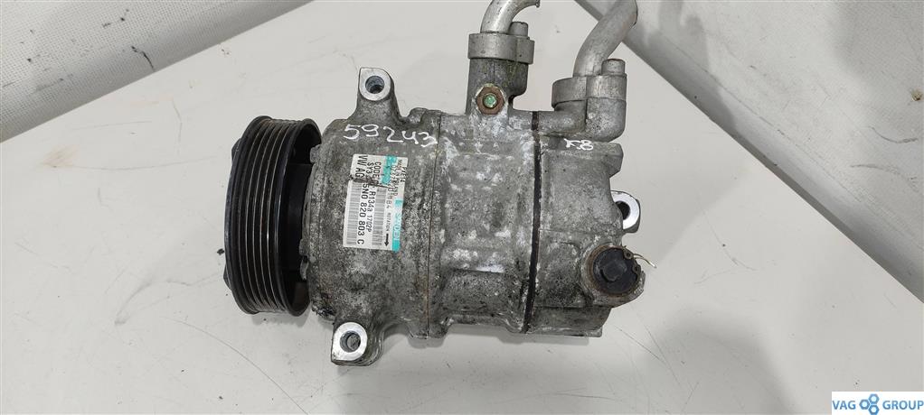компрессор кондиционера Volkswagen Passat B7 2013, 2.0 л., TDi, дизель, седан, 1K0820859P, 1K0820803S, 1K0820859M, 1K0820859S, 1K0820803L, 1K0820859F, 1K0820803N, 1K0820803F, 1K0820859E, 5N0820803C, 1K0820803P, 5N0820803A, 1K0820859T, 1K0820859C, 5Q0820803E, 5N0820803, 5N0820803H, 890632, 1K0820803C, 1K0820859D, 1K0820803E, ., 5K0820803H, 1K0820808DX, 1K0820808FX, 5K0820803J, 1K0820803QX, 1K0820808A, 1K0820808BX, 1K0820859H, 1K0820859N, 5K0820803, 5K0820803C, 5K0820803E, 5K0820803G, 5K0820803L, 5Q0820803J, 5Q0820803N, 5Q0820803R, 8J0260805A, 699357 - фото №1