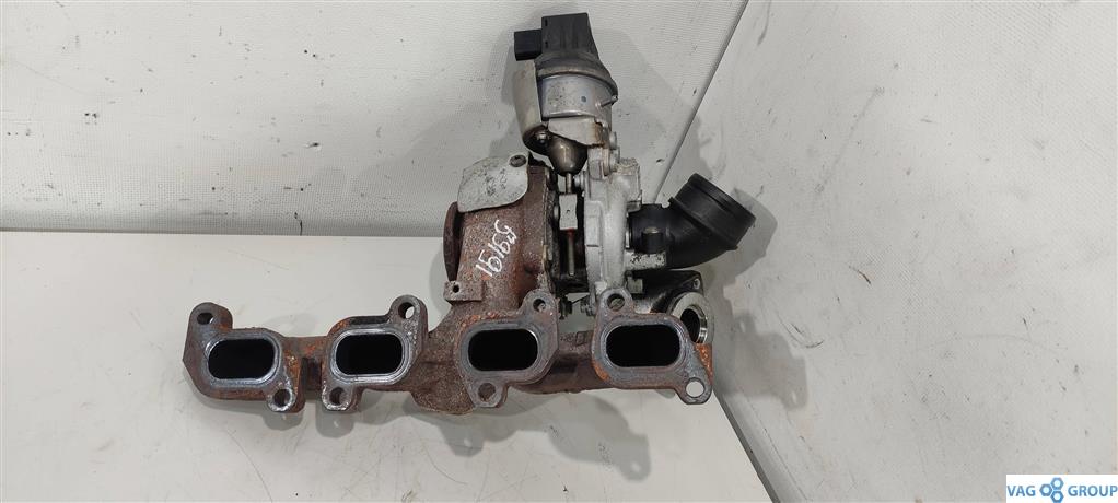 турбина Skoda Superb 2 поколение 2011, 2.0 л., TDi, дизель, седан, 03L253056T, 03L253056G, 03L253019P, CFFA, CFFB, CLCA, CFGB, CFHC, CLJA, CLCB, 03L253010G - фото №1