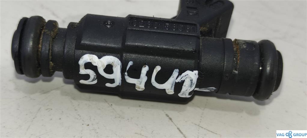 форсунка Audi A4 B6 2003, 1.8 л., бензин, седан, 06A906031BA, AUM, AUQ, BEX, ARY, 0280156061, BVP, BVR - фото №1