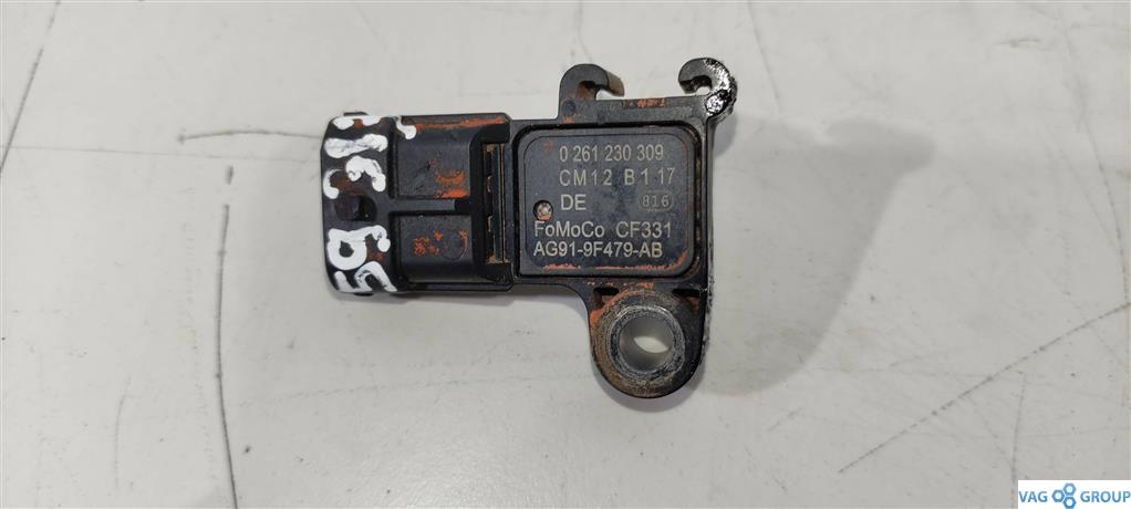 датчик абсолютного давления Ford Focus 3 поколение 2013, 1.6 л., бензин, хетчбэк 5 дв., AG919F479AB, 0261230309, . - фото №1