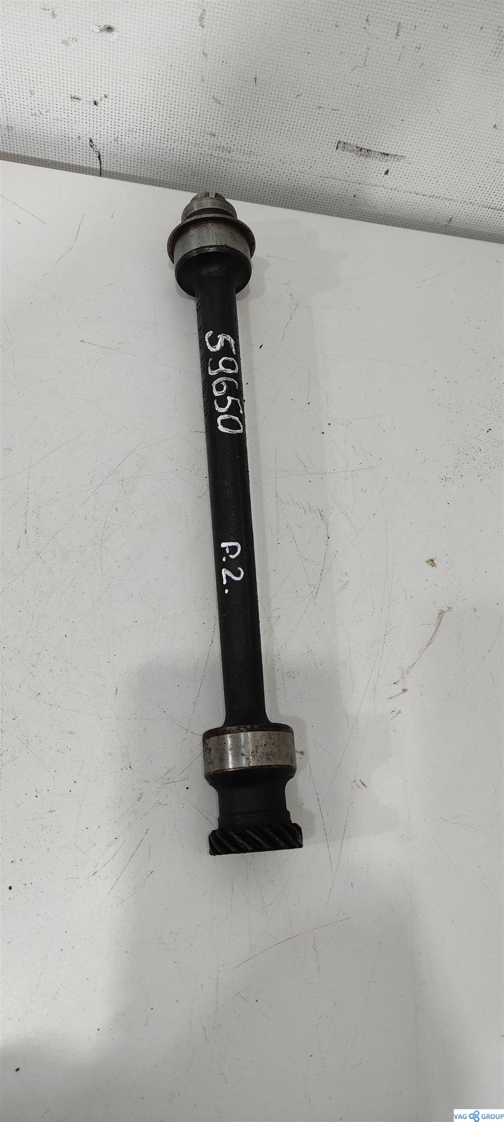 полуось (приводной вал, ШРУС) Volkswagen Transporter T4 1999, 2.5 л., TDi, дизель, фургон, 027115019, . - фото №1