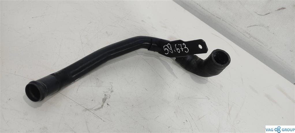 трубка охлаждающей жидкости Volkswagen Passat B7 2013, 1.6 л., TDi, дизель, универсал, 03L122157K, 03L122157R, 03L121157Q, CFFB, CFGB, CAYC, CLLA, CFGC, 5N0122051AS, CCFA - фото №1