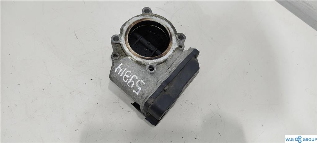 заслонка дроссельная Volkswagen Passat B6 2006, 2.0 л., бензин, седан, 06F133062E, 06F133062G, 06F133062J, 06F133062Q, BPY, AXX, BWA, 06F133062T, 06F133062AG - фото №1