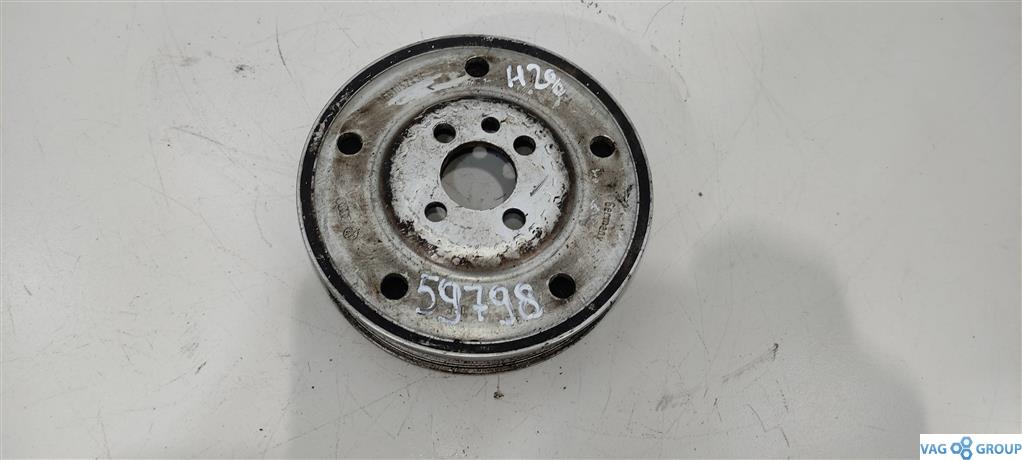 шкив коленвала Audi A6 4B/C5 2000, 1.8 л., бензин, седан, ALT, AMB, AWA, AVJ, 06B105243F, 06A105243E, BFB, 06B105243E, . - фото №1