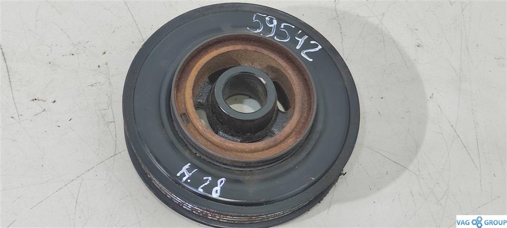 шкив коленвала Ford Kuga 2 поколение 2014, 1.6 л., бензин, внедорожник 5 дв., B4164T, JQMA, JQMB, B4164T3, JTDA, JTDB, JTMA - фото №1