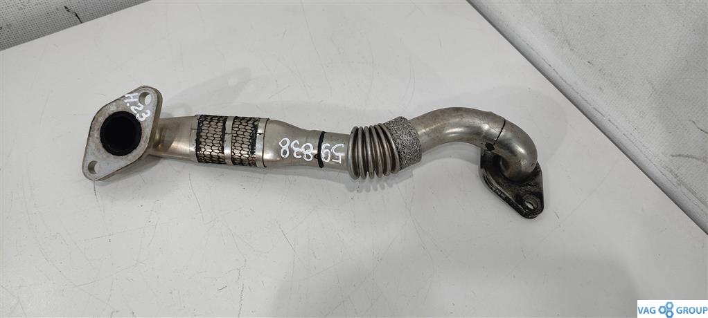 трубка системы рециркуляции EGR Volkswagen Passat B6 2007, 1.9 л., TDi, бензин, седан, BKC, BXE, 03G131521AF, 03G131521F, BRU, BXF, BSW, AXR, AVQ - фото №1