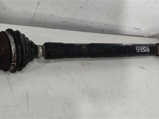 полуось передняя правая (приводной вал, ШРУС) Volkswagen Passat B6 2007, 2.0 л., TDi, дизель, седан, 1K0407272KJ, BPY, BLX, BXE, BLS, AXX, BMM, BWA, AZV, CFFA, CFFB, CCTA, BXF., CDAA, CCZB, BXJ, 1K0407272RL, 1K0407272TK, 5Q0407272DQ, CDLG, BKV