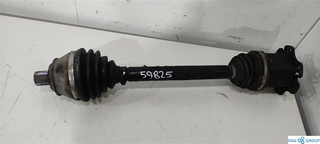 полуось передняя правая (приводной вал, ШРУС) Audi A6 4F/C6 2005, 3.0 л., бензин, 4F0407272H, AUK, BBJ, BDW, BPJ, BKH, BYK, BDH, . - фото №1