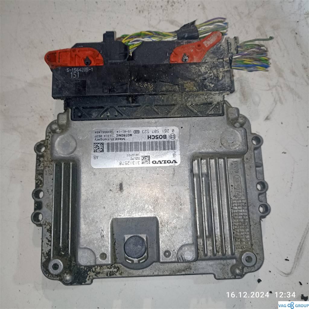 блок управления двигателем Volvo S60 2 поколение 2011, 1.6 л., 0261S07523, 31312578, . - фото №1