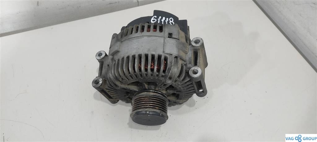 генератор Audi A4 B7 2006, 2.0 л., TFSI, бензин, седан, BPJ, 06E903016D, . - фото №1