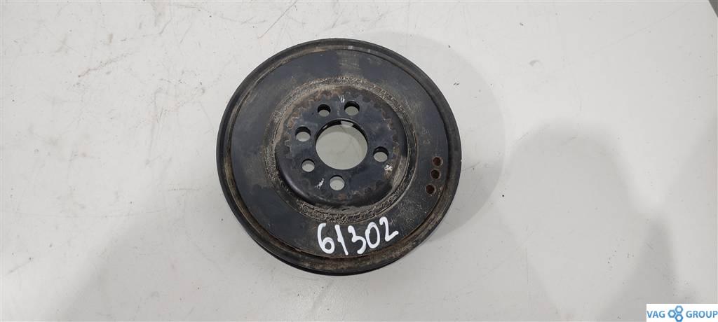 шкив коленвала Audi A6 4B/C5 2000, 1.8 л., бензин, седан, AWT, ALT, 06B105243F, 06A105243E, 06B105243E - фото №1