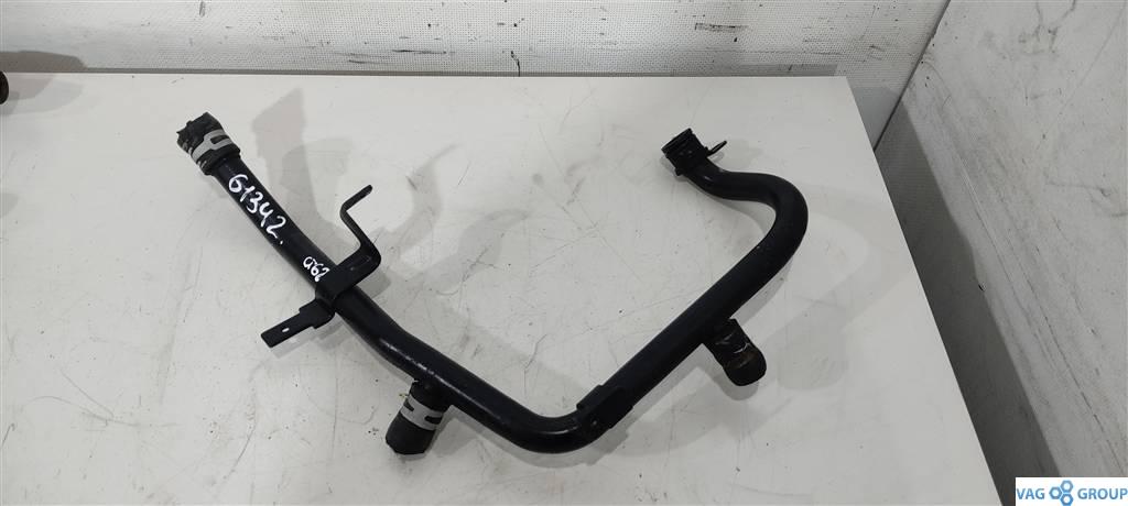 трубка охлаждающей жидкости Volkswagen Jetta 5 поколение 2009, 2.0 л., дизель, седан, BVY, BLR, BLX, 06F121492B, BVX, AXW, AXX, . - фото №1