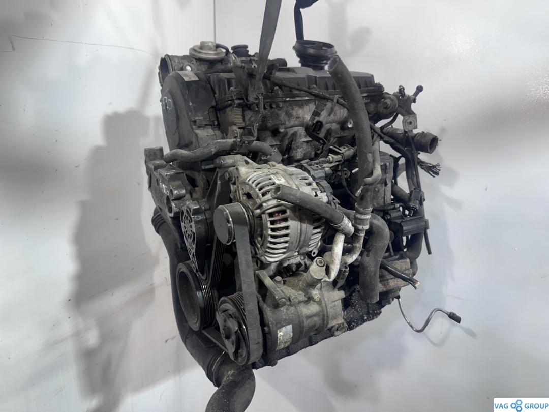 двигатель Volkswagen Caddy 3 поколение 2009, 1.9 л., TDi, дизель, фургон, BDJ, BKC, BDK, BXE, BJB, AVQ, BST, . - фото №1